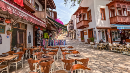 Kas Street, Kas Turkey