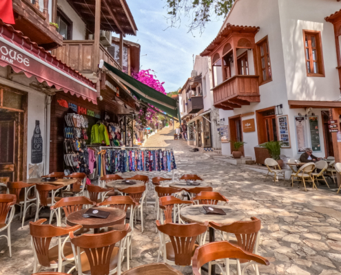 Kas Street, Kas Turkey