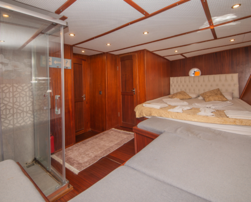 Royal SNS Double Bed Master Cabin